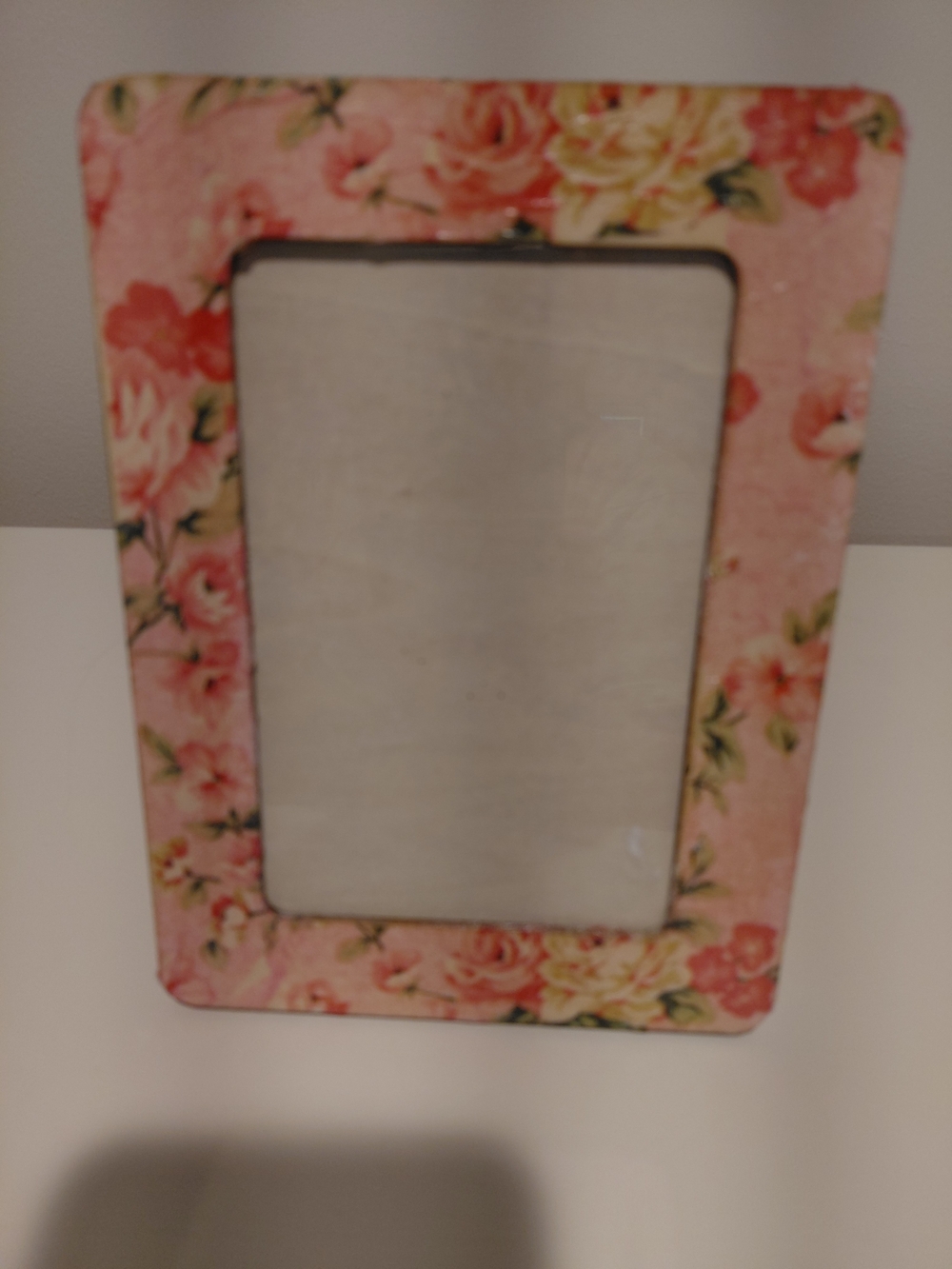 Floral Pink Decorative Picture Frame - Brand